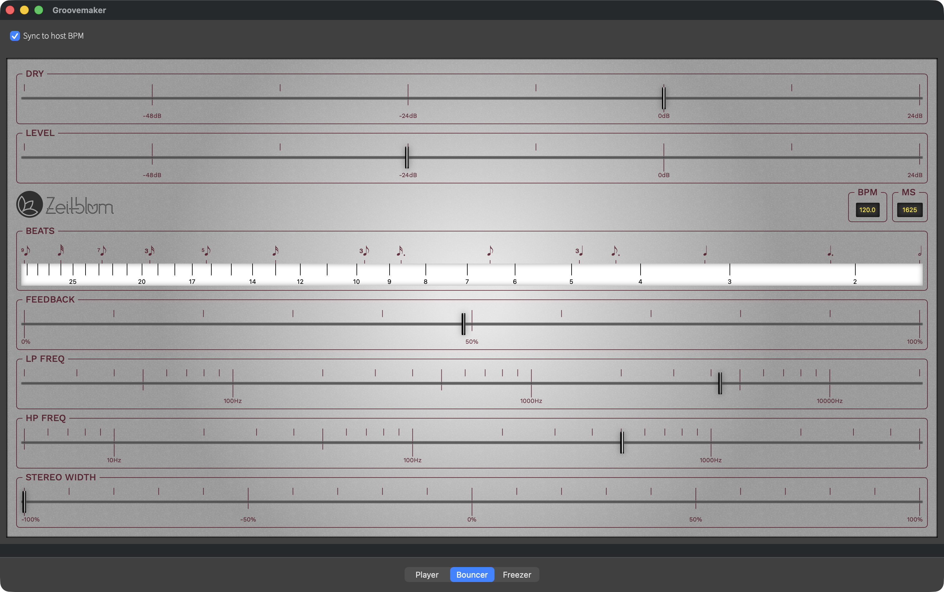 Groovemaker screenshot